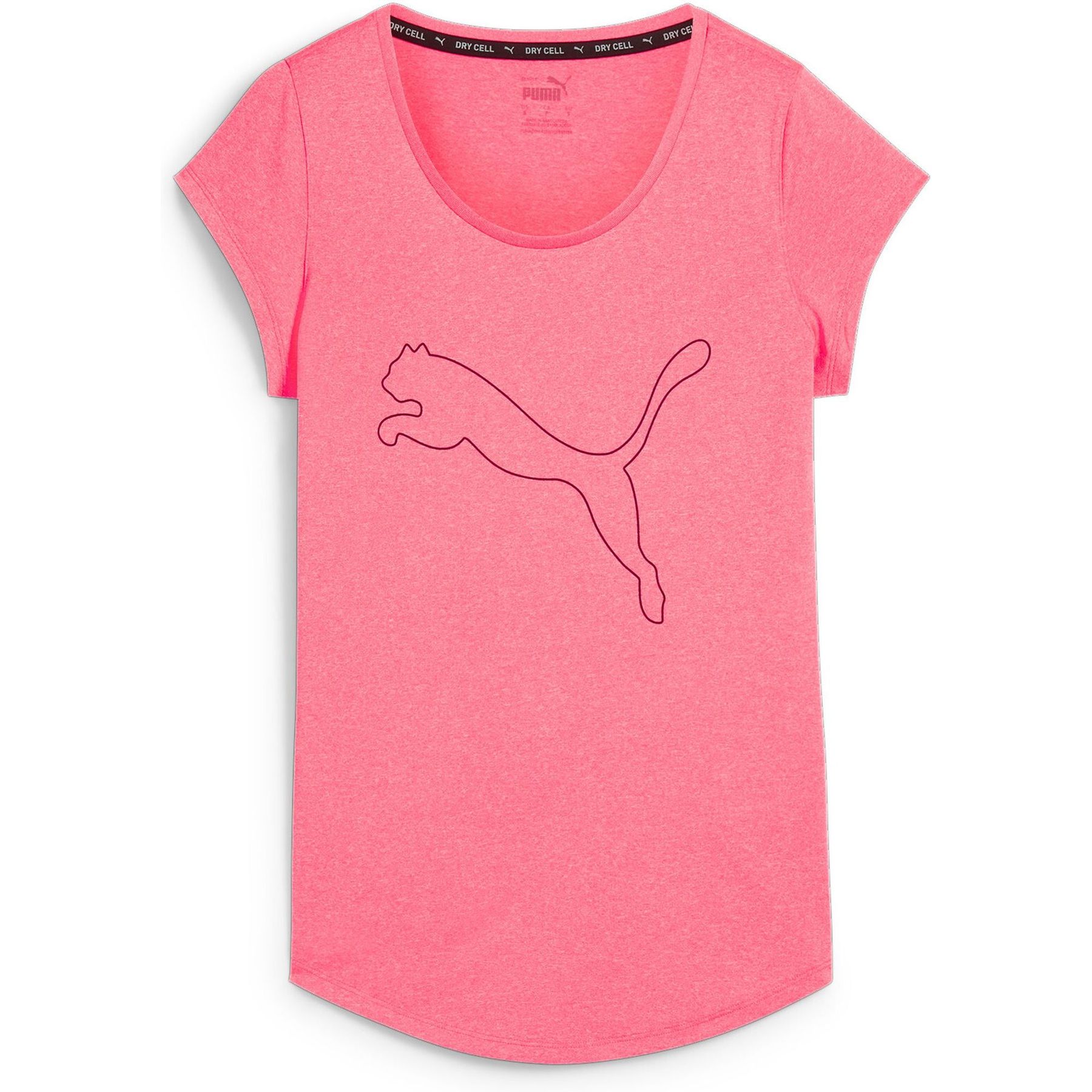 Performance Heather Cat Tee W