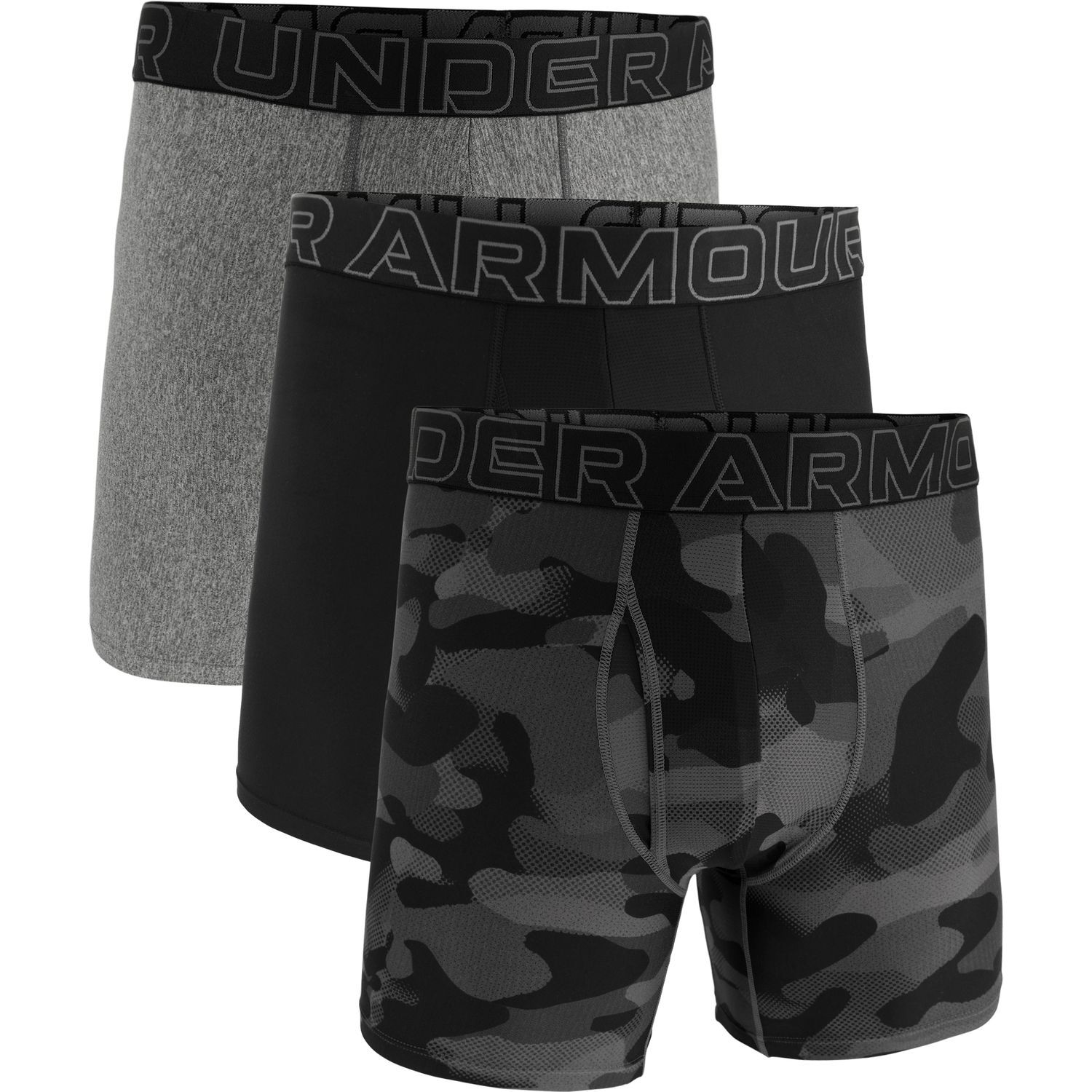 UA PERFORMANCE TECH - PRINT 6 IN 3PK