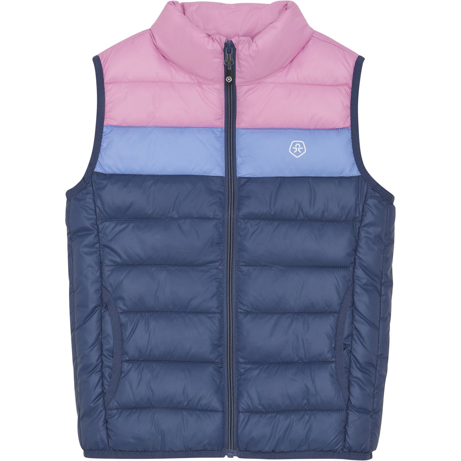 Waistcoat Quilted Colorblock