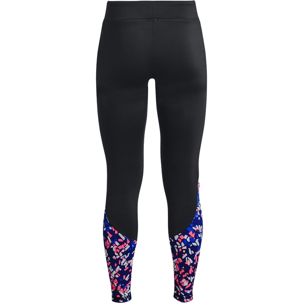 Under Armour Girls' UA Cozy Armour Leggings Tights black pink punk