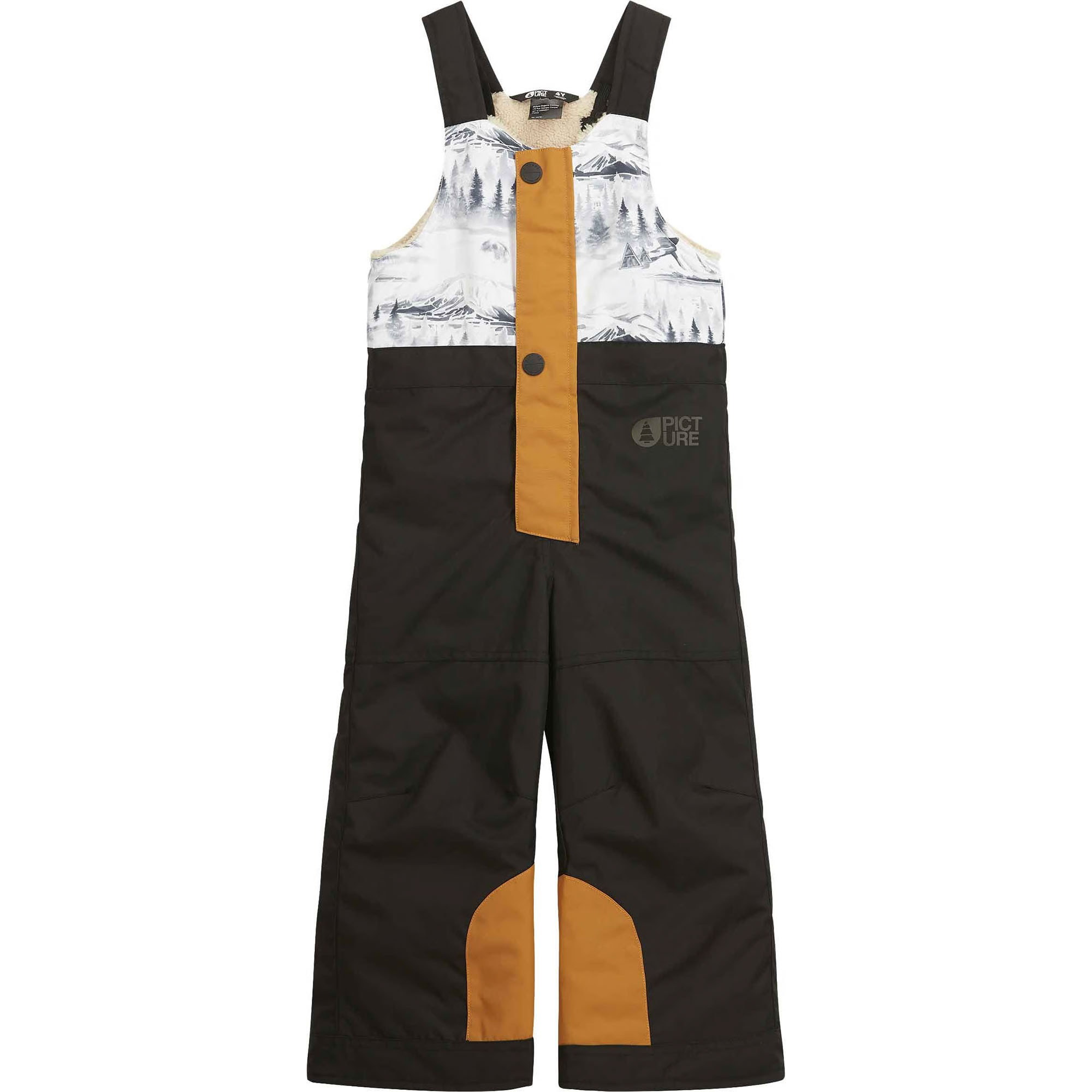 SNOWY TODDLER BIB PANTS