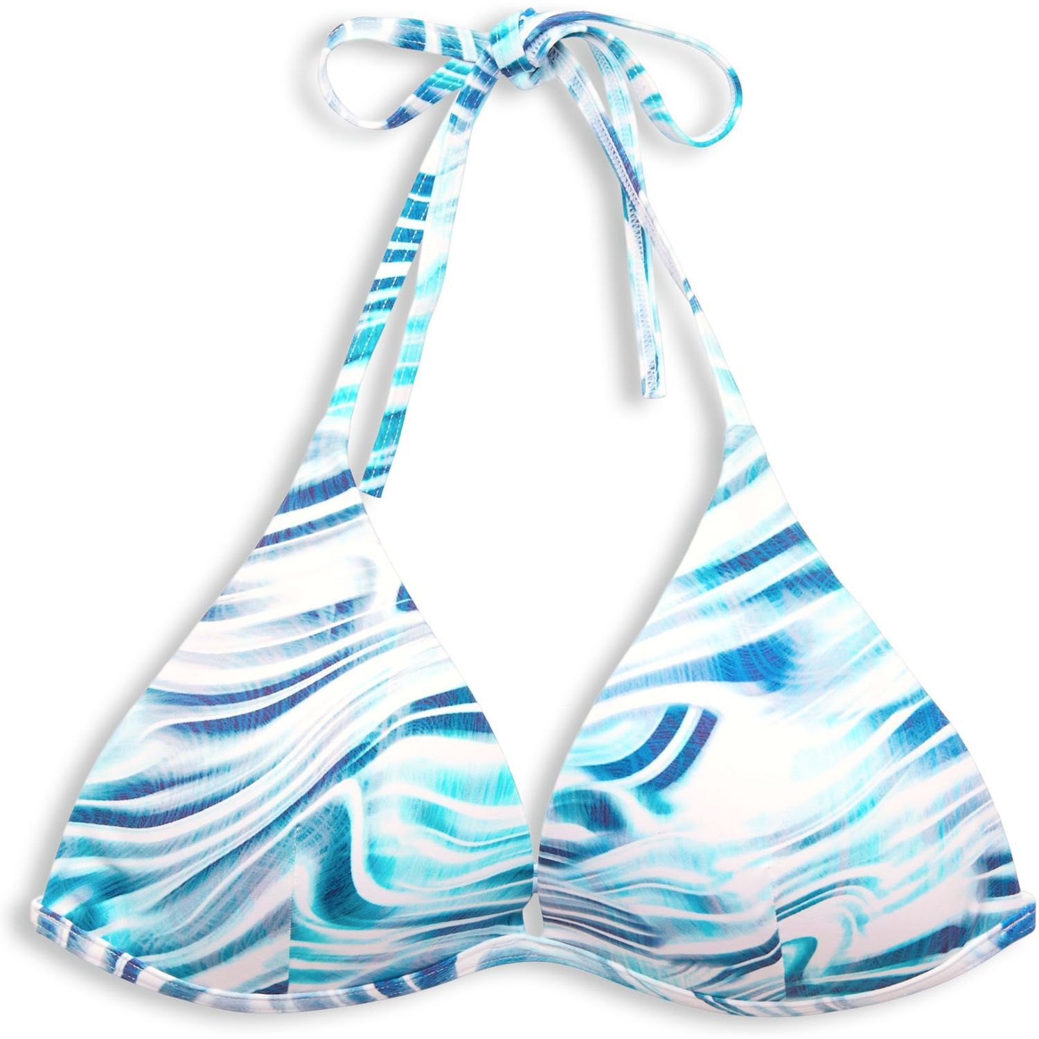 Ombre Beach triangle Bra