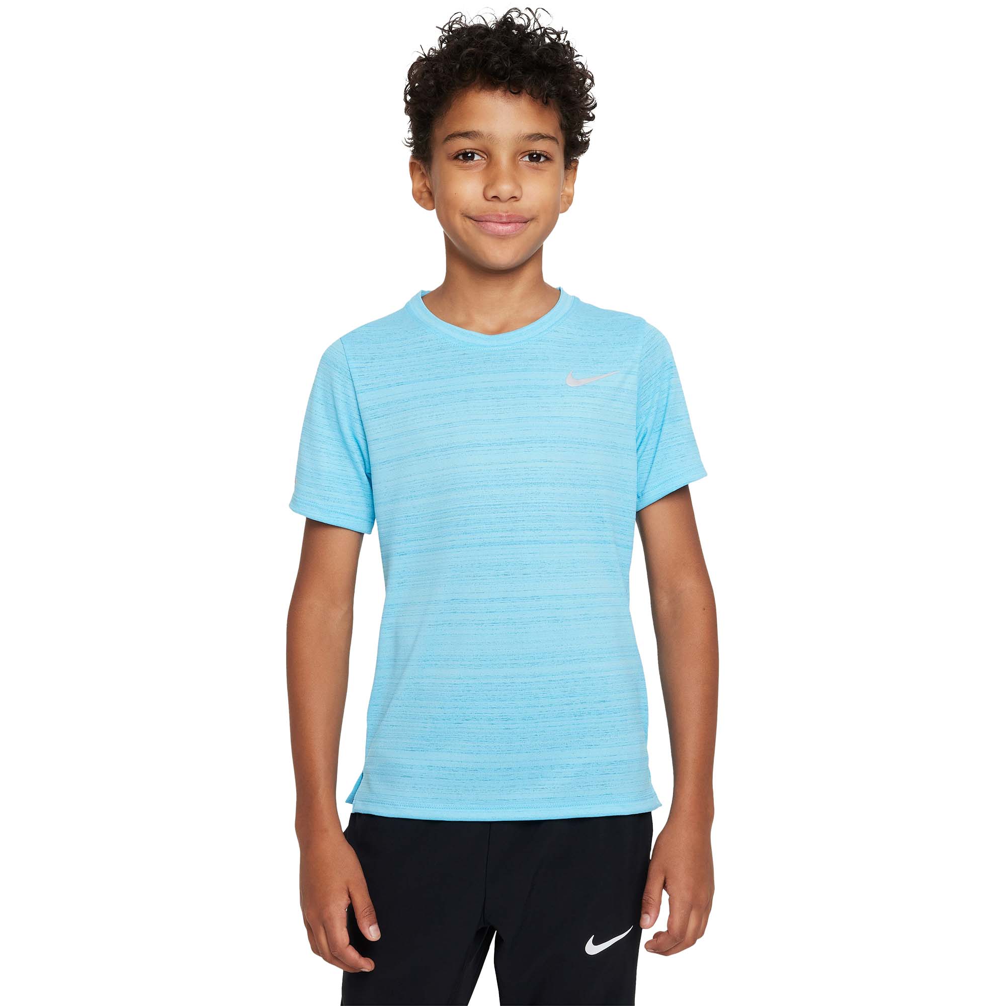 Nike Dri-FIT Miler Trainingsoberteil Shirt Boys