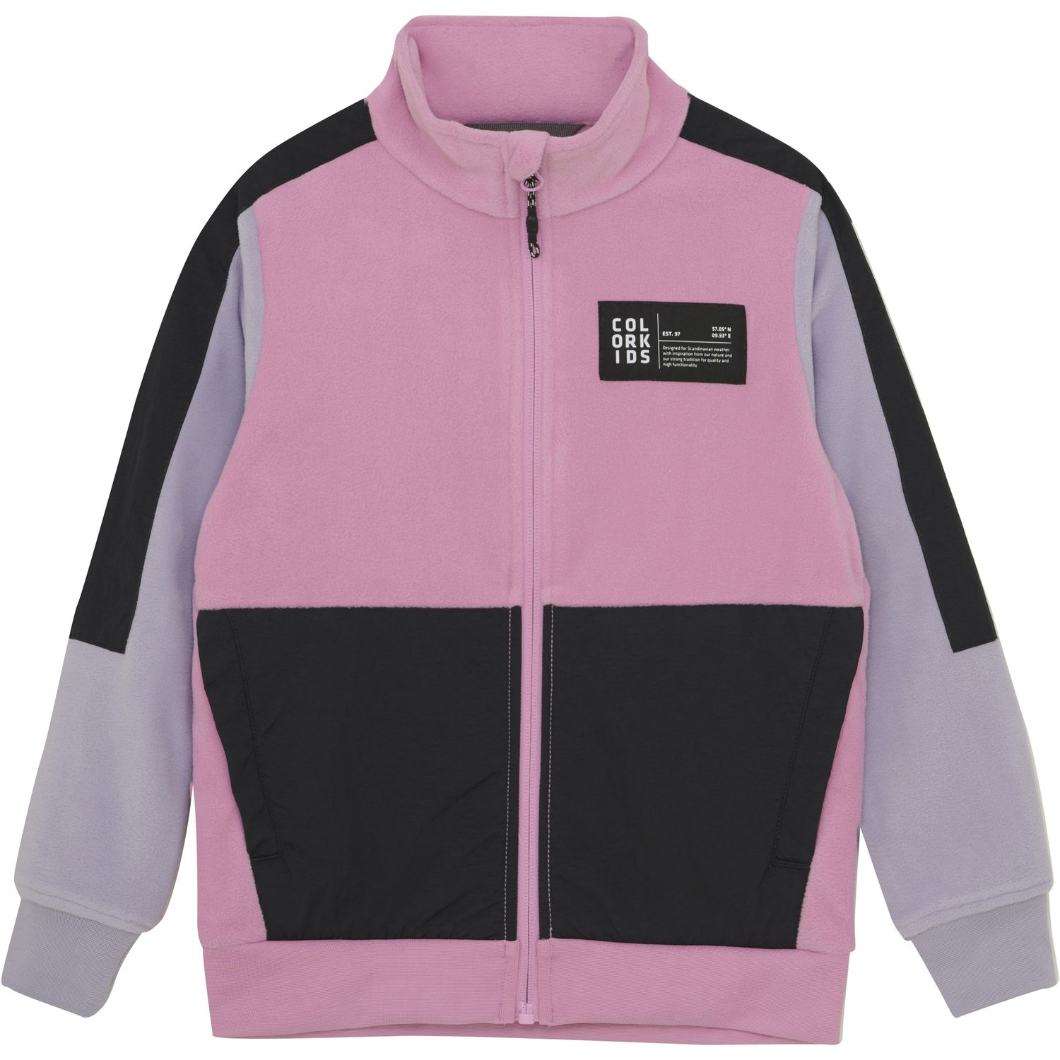 Fleece Jacket Colorblock