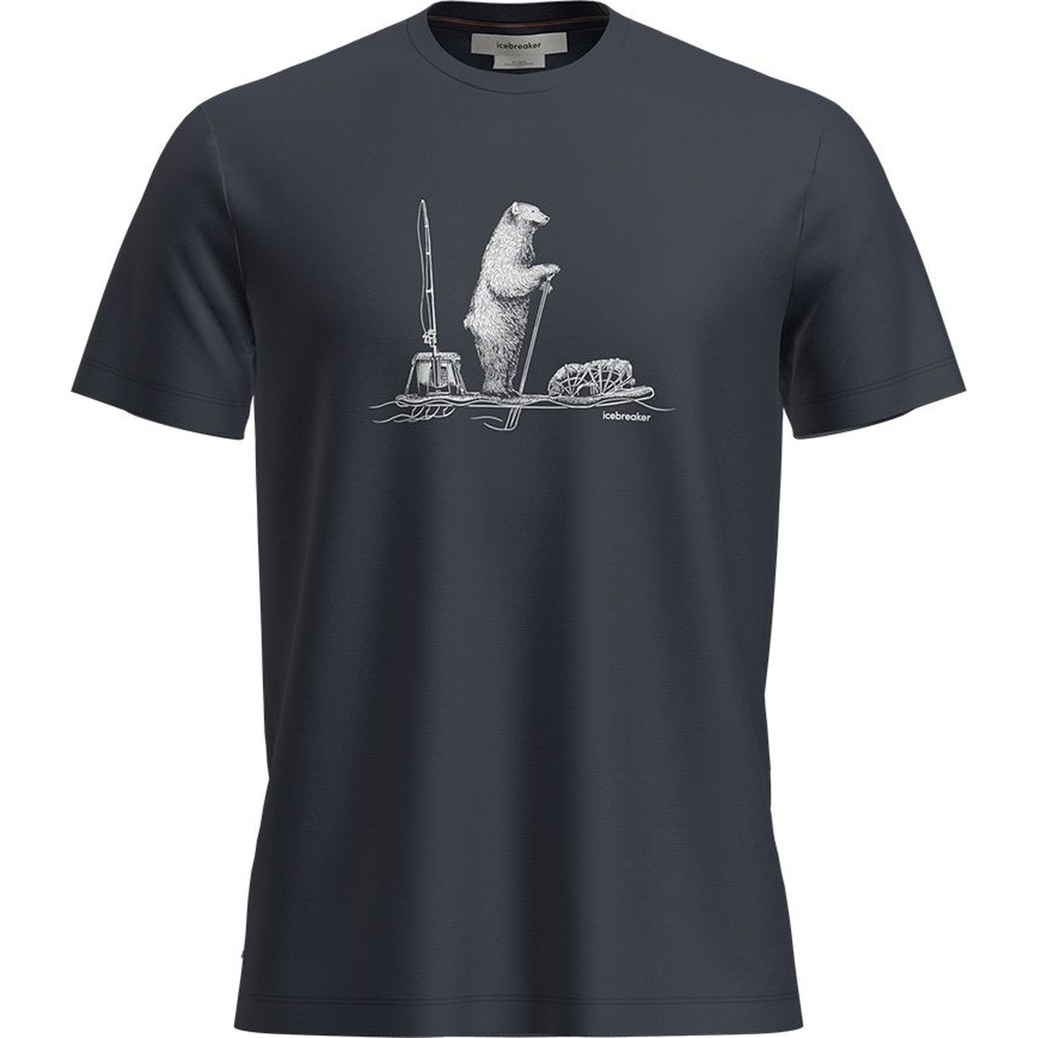 Men Merino 150 Tech Lite SS Tee Polar Paddle