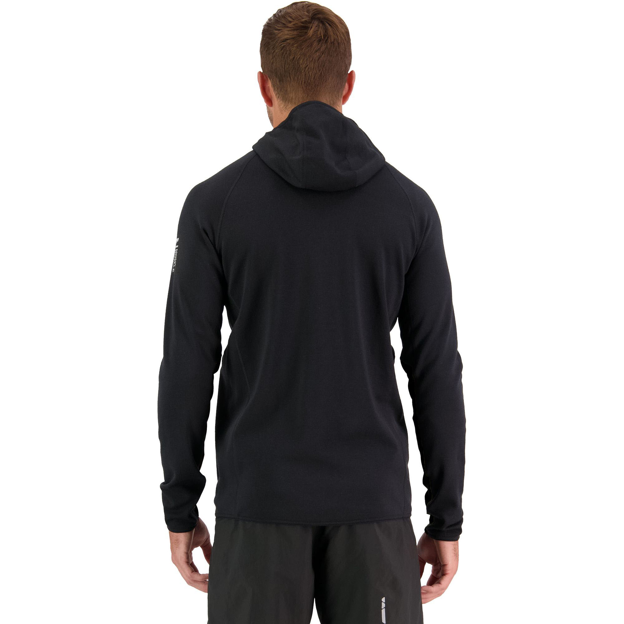 Mons Royale Men Approach Merino Shift Fleece Hood Sweatjacken