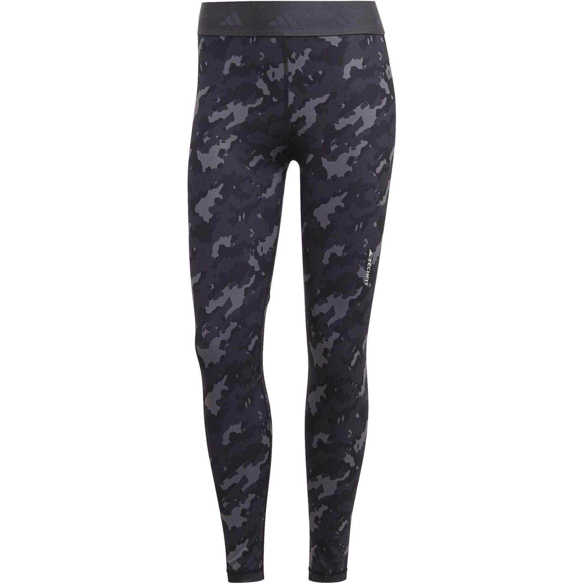 Adidas Performance Techfit Camo 7/8 Leggings Tights grefiv/carbon jetzt bei  Berger kaufen