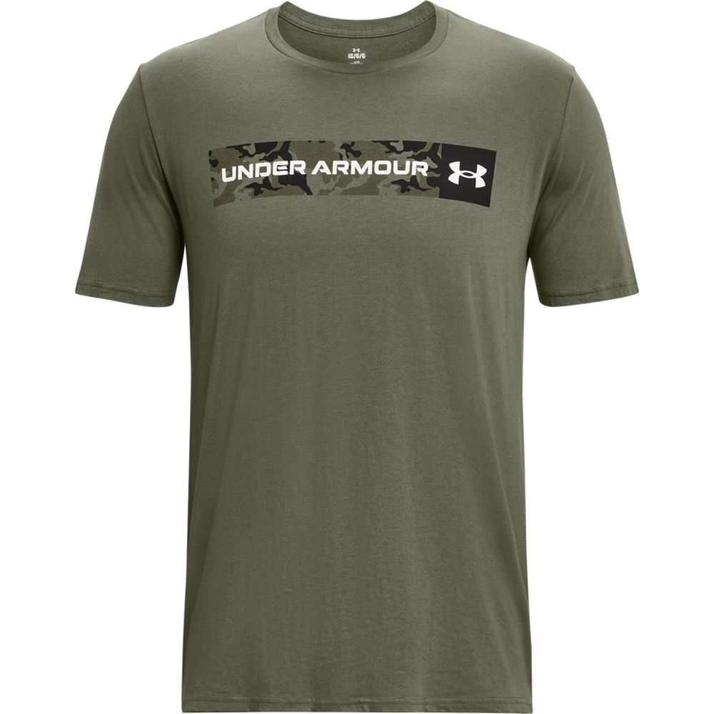 UA Camo Chest Stripe SS